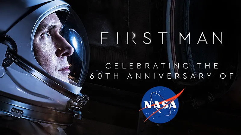 NASA 60 周年記念『ファーストマン』の無料上映チケットを入手しましょう!