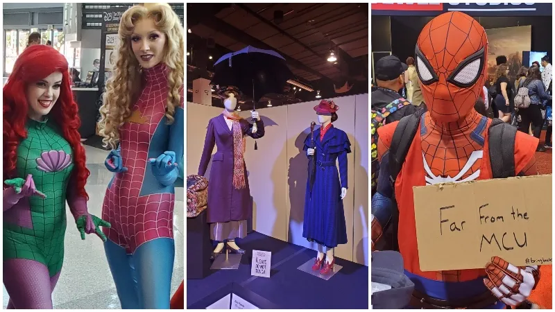 D23のコスプレとショーフロアの写真！