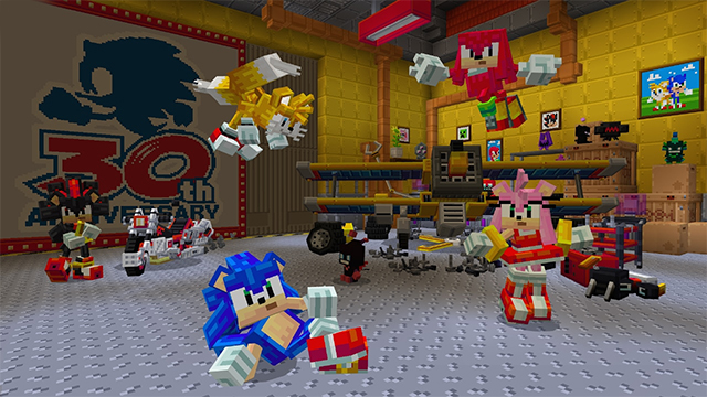 Minecraftは、DLCでSonic The Hedgehogの記念日を祝います