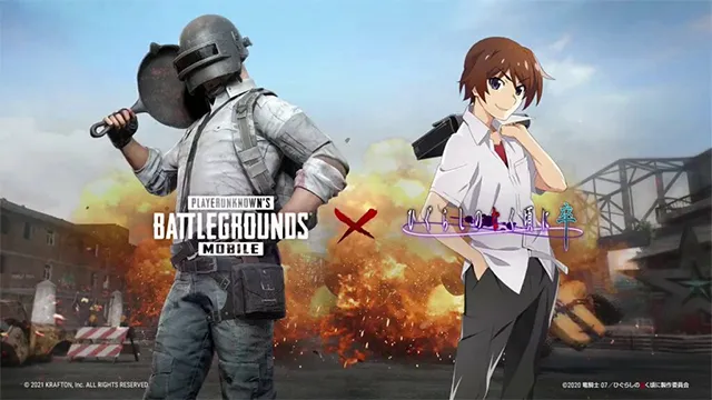 Pubg MobileがHigurashiと交差している：彼らがアニメを泣くとき