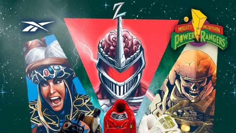 リーボックとパワーレンジャーが新しいシューズラインでコラボレーション