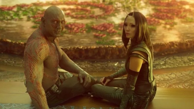 Guardians of the Galaxy Holiday Special Set Photos Drax＆Mantisをハリウッドに連れて行く