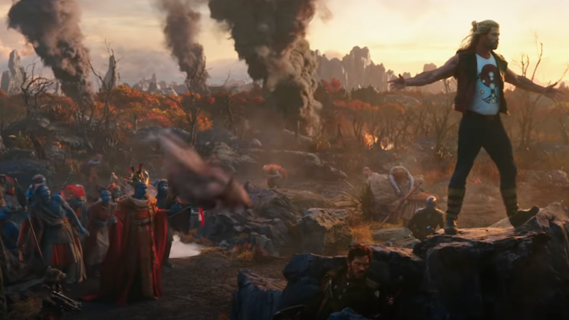 マイティ・ソー: ラブ アンド サンダー 予告編 &amp; ポスター プレビュー スター満載の MCU 映画
