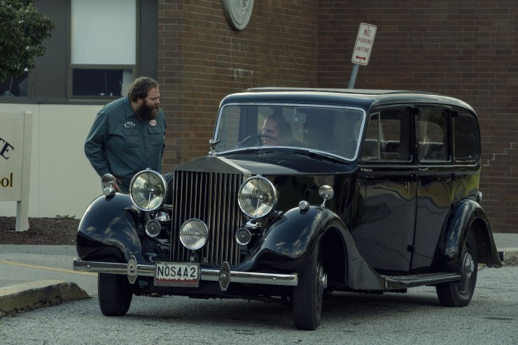 Olafur Darri Olafsson as Bing Partridge, Zachary Quinto as Charlie ManxÂ - NOS4A2 _ Season 1, Episode 3 - Photo Credit: Zach Dilgard/AMC