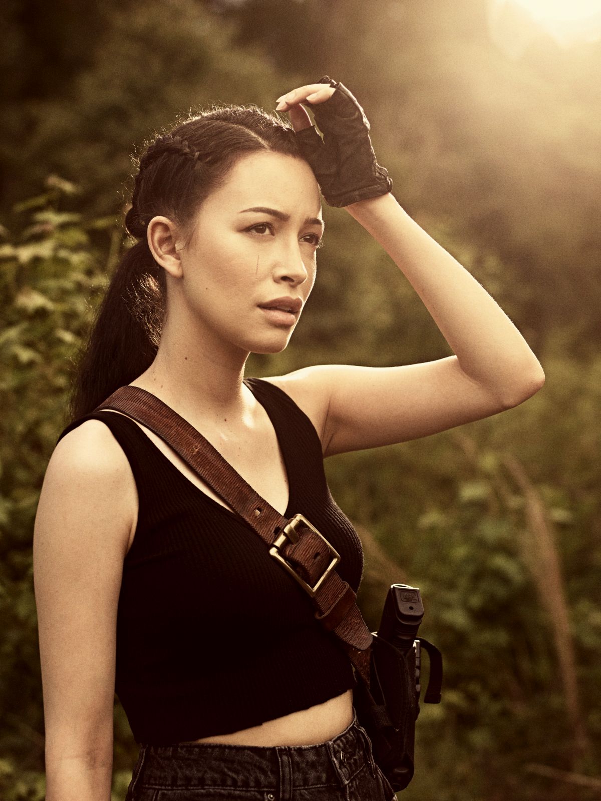 Christian Serratos as Rosita EspinosaÂ - The Walking Dead _ Season 9, Gallery- Photo Credit: Victoria Will/AMC